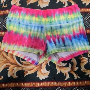Colorful Tie-Dye Women's Shorts